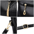 Premium PU Minimalist Shoulder Bag – Solid Color Luxury Handbag
