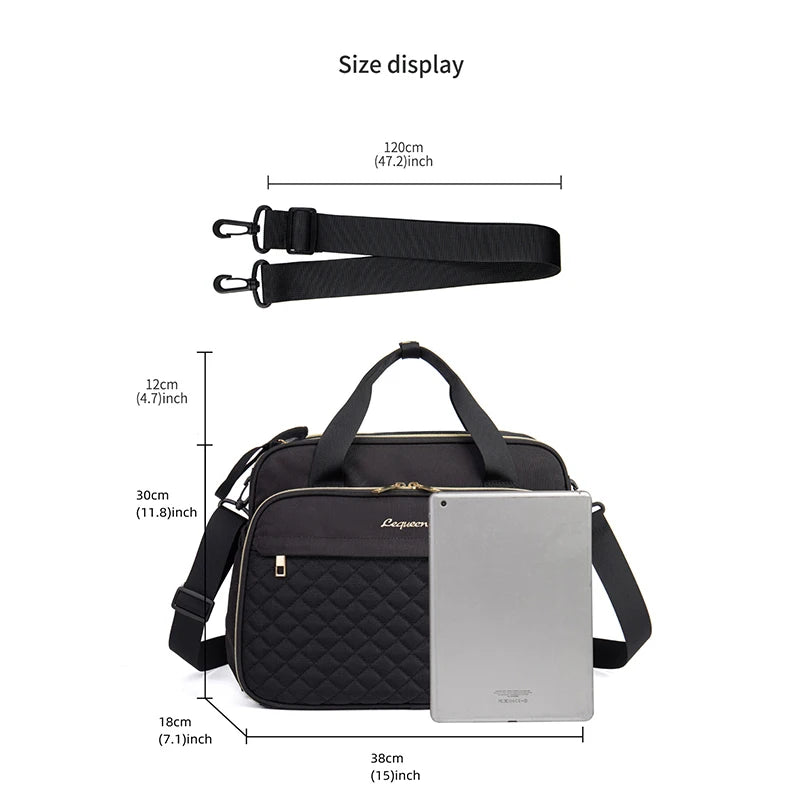 Large Capacity Waterproof Mommy Tote – Baby Travel Organizer