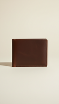 Espresso Leather Travel Wallet