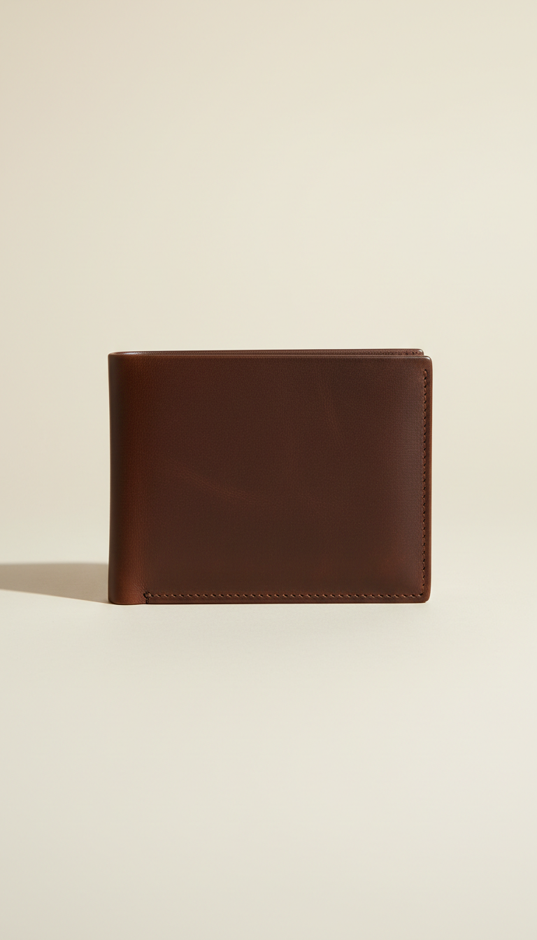 Espresso Leather Travel Wallet