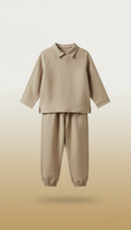 Oatmeal Linen Children's Lounge Set