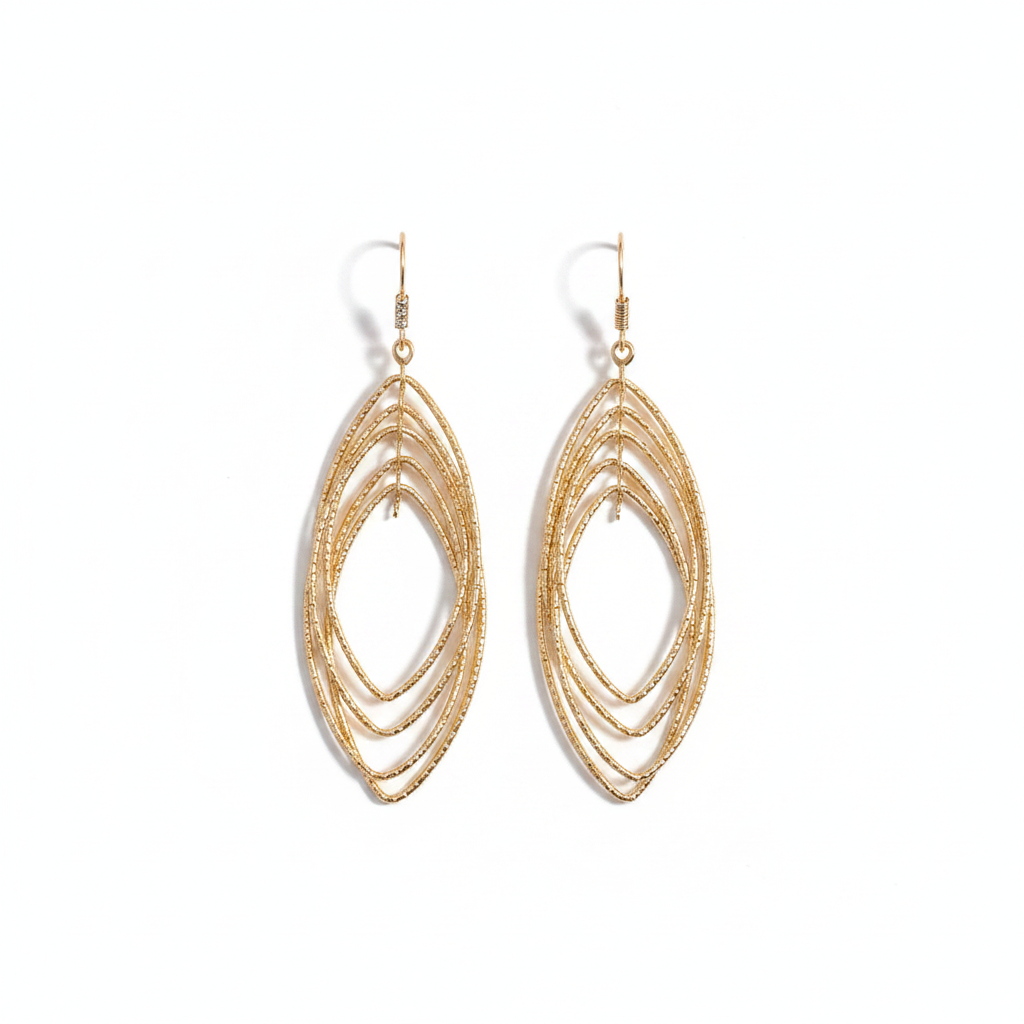 Gold Earrings Studio v2