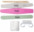 Orial Disposable Manicure and Pedicure Set – full kit contents