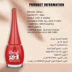 Orial Gel nail polish – Red product information 16ml