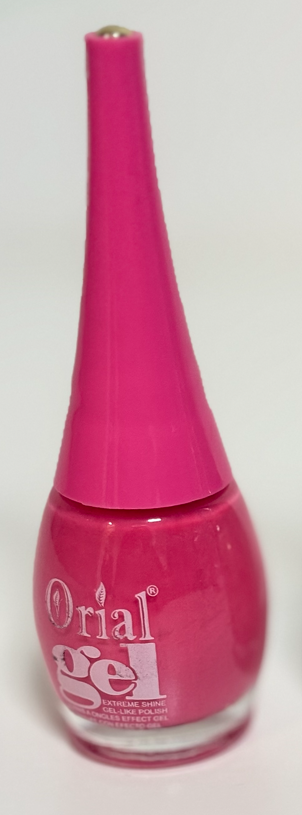Orial Gel nail polish – Pink bottle