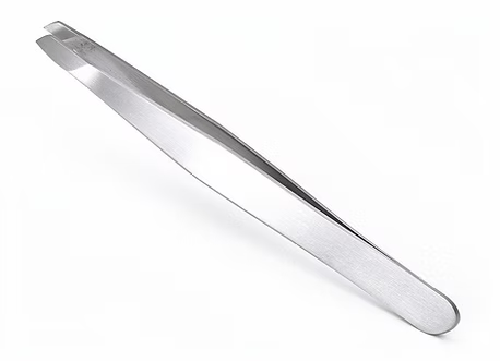 Orial stainless steel precision slant tweezer 128mm
