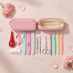 ORIAL Beauty Kit – Styled Pink Marble Surface