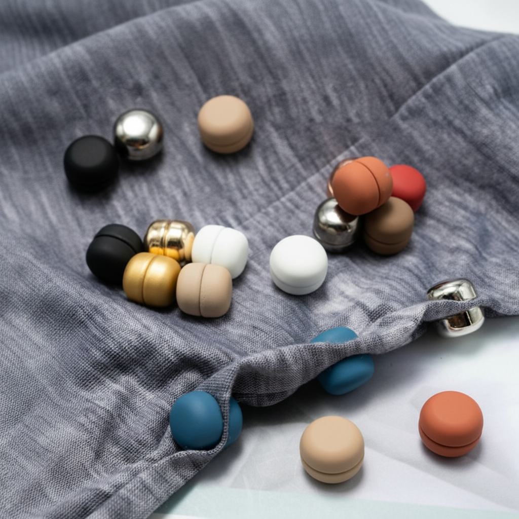 Pins on fabric – lifestyle