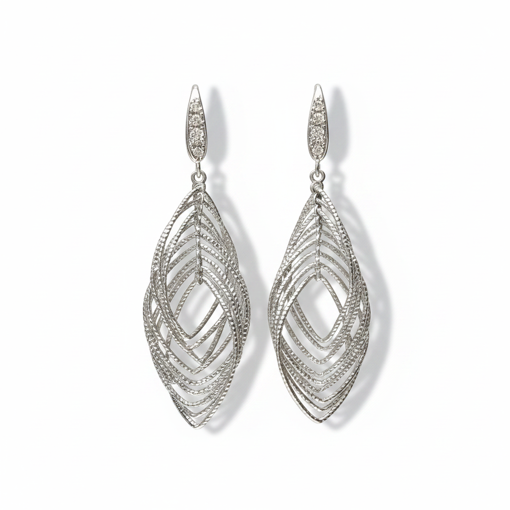 Silver Earrings Studio