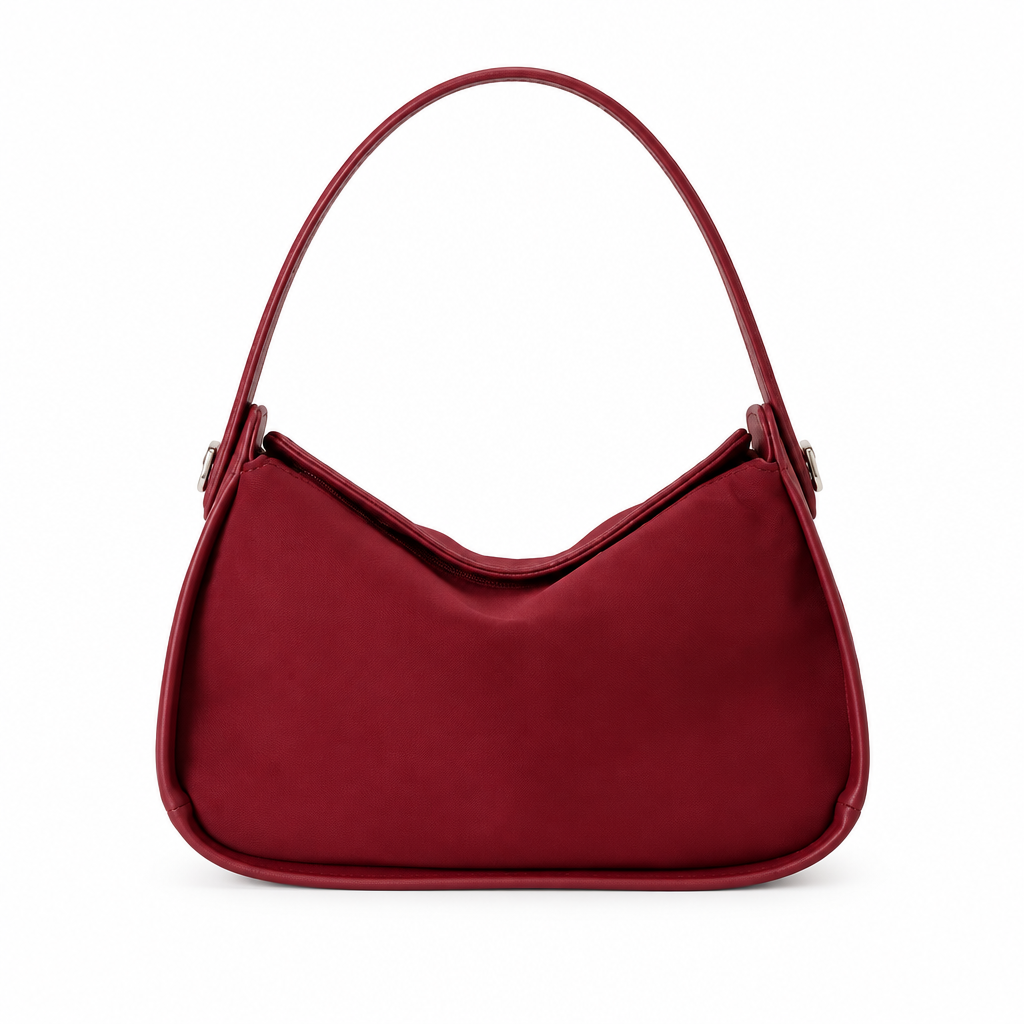 Square product image of the burgundy shoulder bag